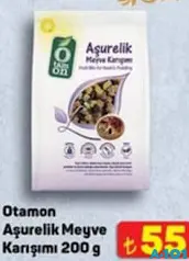 OTAMON AŞURELİK MEYVE KARIŞIMI 200 G fiyat ve kampanya bilgisi